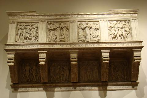 image Cantoría en el Museo de la Ópera del Duomo, Florencia, Italia