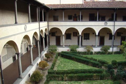 image Claustro de San Lorenzo, Florencia, Italia