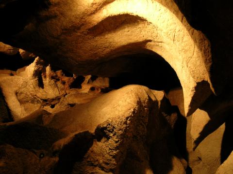 image Interior de las Cuevas de Sara, Pirineos Atlánticos, Francia