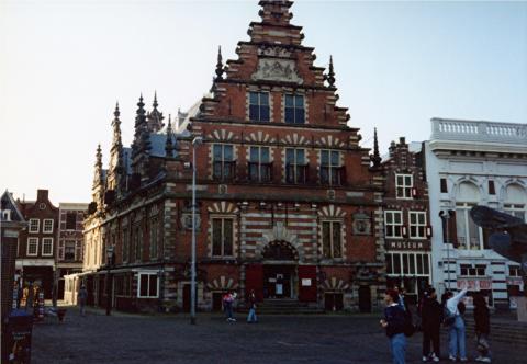 image Fachada del mercado de Haarlem, Holanda