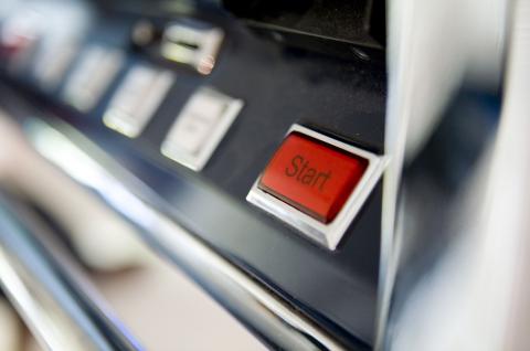 image Botón de una máquina tragaperras