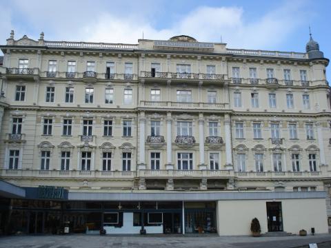 image Ciudad balneario Karlovy Vary, Bohemia, República Checa