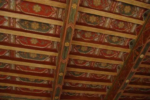 image Artesonado de estilo mudéjar. del Monasterio de Santo Domingo de Silos, Burgos