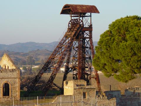 image Cabria del Complejo Minero, Villanueva del Río y Minas, Sevilla