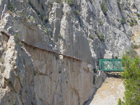 image Puente del Desfiladero de los Gaitanes, El Chorro, Málaga
