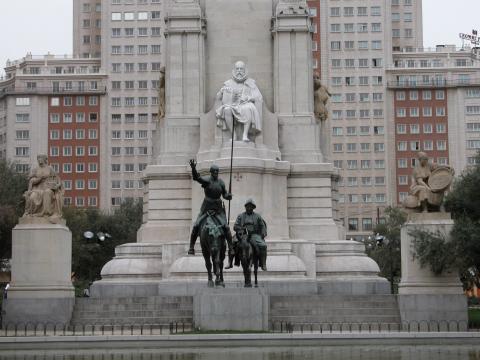 image Monumento a Cervantes, Madrid