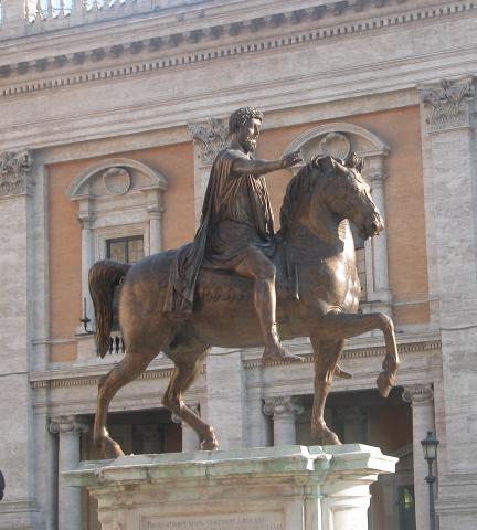 image Marco Aurelio, Museos Capitolinos, Roma, Italia