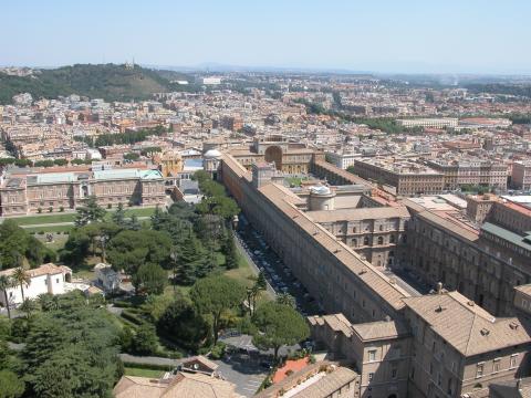 image Vista aérea de Roma, Italia