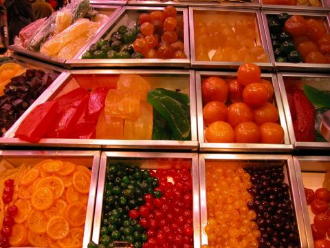 image Fruta confitada