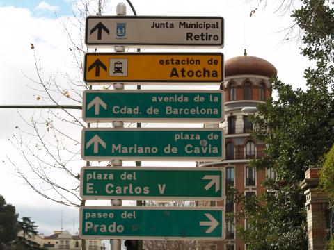 image Señales indicadoras, Madrid