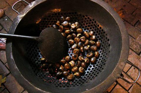 image Castañas asadas