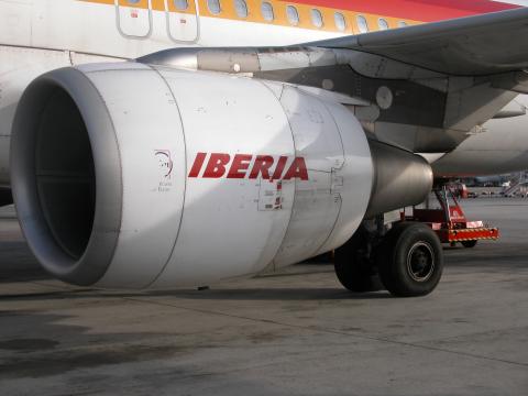 image Motores de un avión