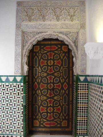 image Puerta con yesería, Real Alcázar de Sevilla