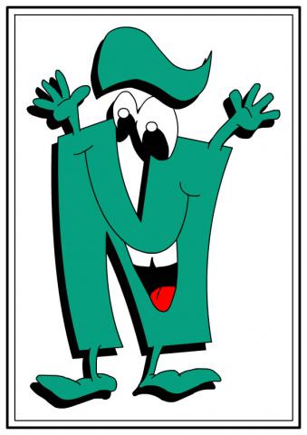 ilustracion Letra Ñ