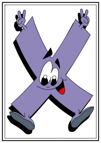 ilustracion Letra X
