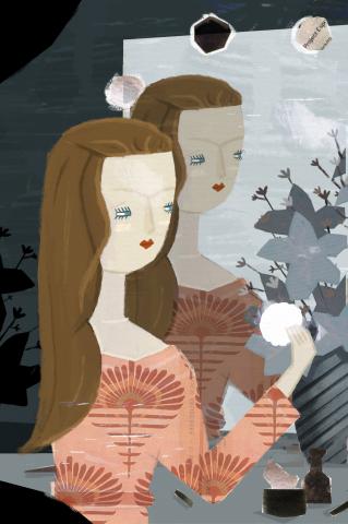 ilustracion Beltenebros: La muchacha en el camerino