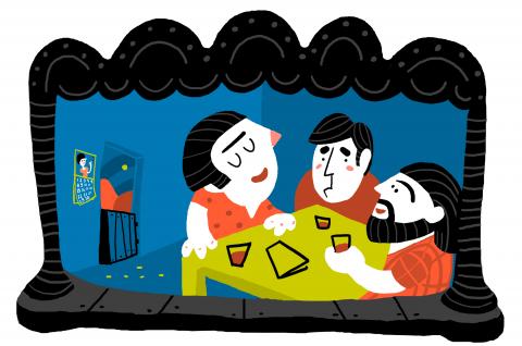 ilustracion La camisa: Pasaporte a la felicidad