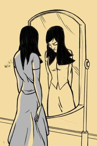 ilustracion El diario de Ana Frank: Yo misma