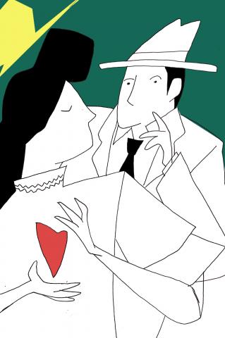 ilustracion Noches blancas: Condición, no te enamores