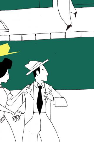 ilustracion Noches blancas: Esperando al inquilino