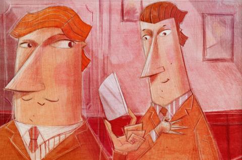 ilustracion La importancia de llamarse Ernesto: Una pitillera comprometida