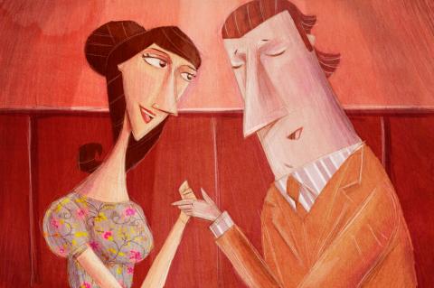 ilustracion La importancia de llamarse Ernesto: Amor