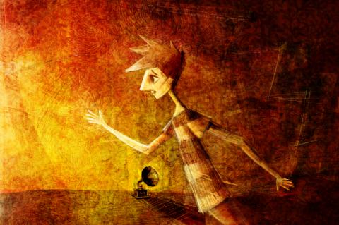 ilustracion ¡Ay, Carmela!: No me dejes