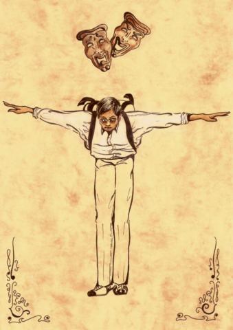 ilustracion Dramatización teatral: la imaginación