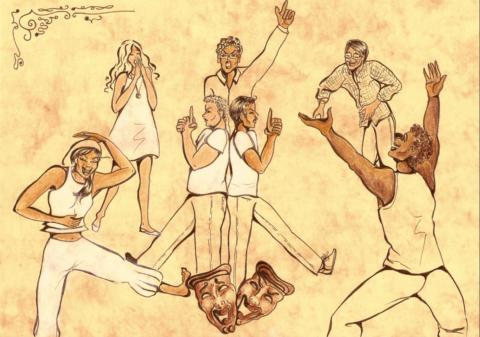 ilustracion Dramatización teatral: la improvisación