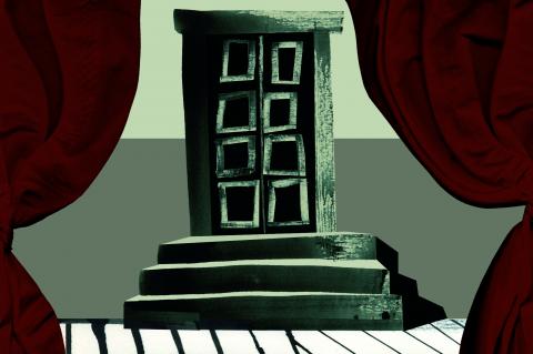 ilustracion Don Juan: La puerta