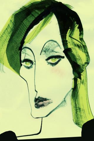 ilustracion Don Juan: Vivola Adamant (Jardiel Poncela)