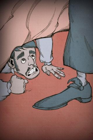 ilustracion La perla: Los rastreadores