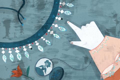 ilustracion Los tres mosqueteros: La falta de dos de los herretes