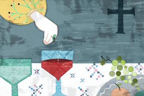 ilustracion Los tres mosqueteros: El envenenamiento