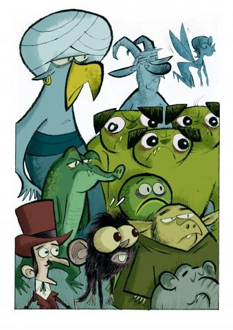 ilustracion La historia interminable: En la Torre de Marfil