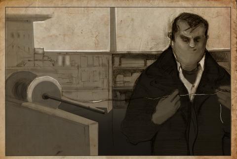 ilustracion A sangre fría: Preparándose para el atraco