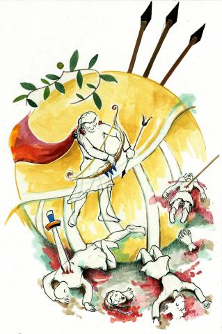 ilustracion La Odisea: La venganza de Ulises