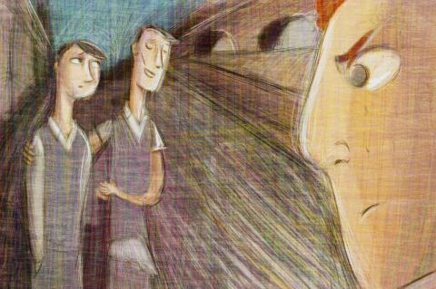 ilustracion La busca: Presentación al bizco