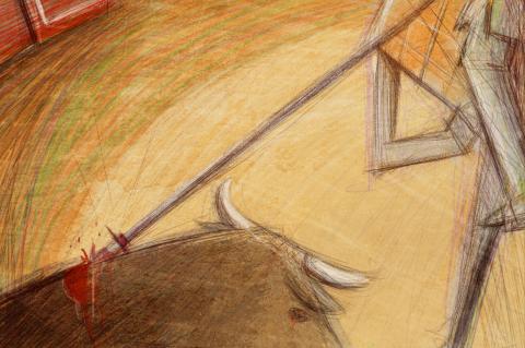 ilustracion La busca: Un acto cobarde