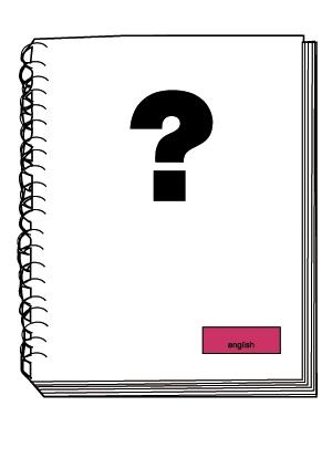 ilustracion Cuaderno de inglés