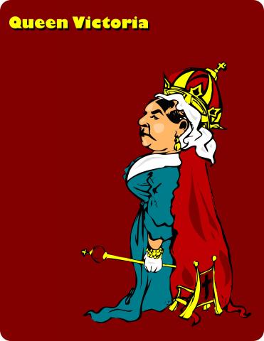 ilustracion Reina Victoria del Reino Unido