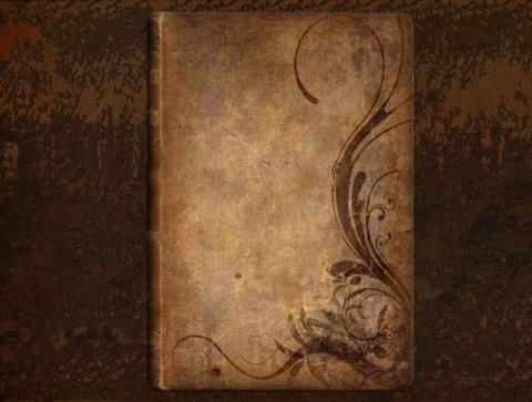 ilustracion Fondo con libro cerrado