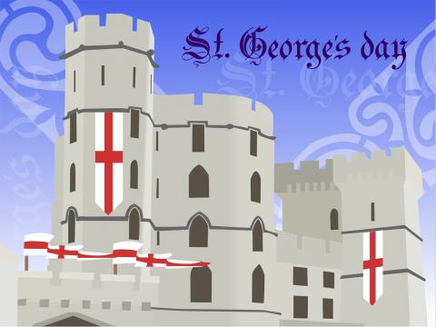 ilustracion Día de San Jorge (St. George´s Day)