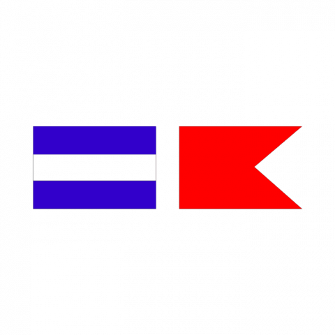 ilustracion JF - He (o buque indicado ha) encallado en lat... long...