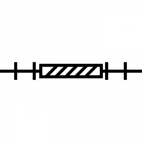 ilustracion Nieve desplomada en vía de tren