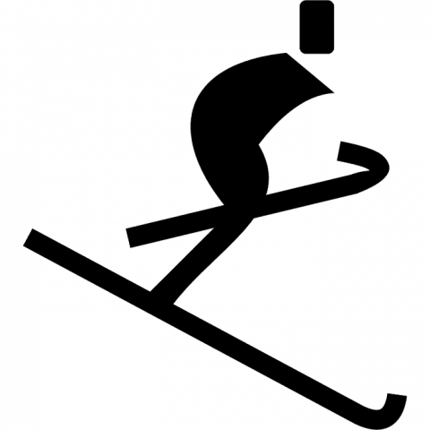 ilustracion Pista de esquí