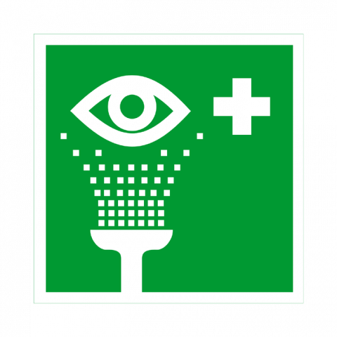 ilustracion Lavaojos de emergencia