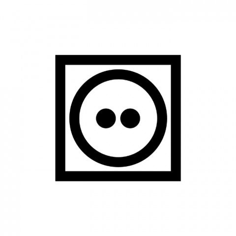 ilustracion Secadora a temperatura normal, calor medio