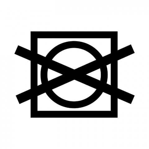 ilustracion No utilizar secadora