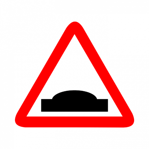 ilustracion Peligro: Resalto